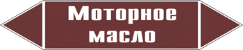 Маркировка трубопровода "моторное масло" (пленка, 507х105 мм) - Маркировка трубопроводов - Маркировки трубопроводов "ЖИДКОСТЬ" - Магазин охраны труда ИЗО Стиль