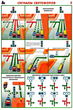 ПС48 Сигналы светофоров (пластик, А2, 2 листа) - Плакаты - Автотранспорт - Магазин охраны труда ИЗО Стиль
